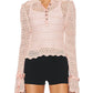 Free People - Pointelle Pullover Sweater