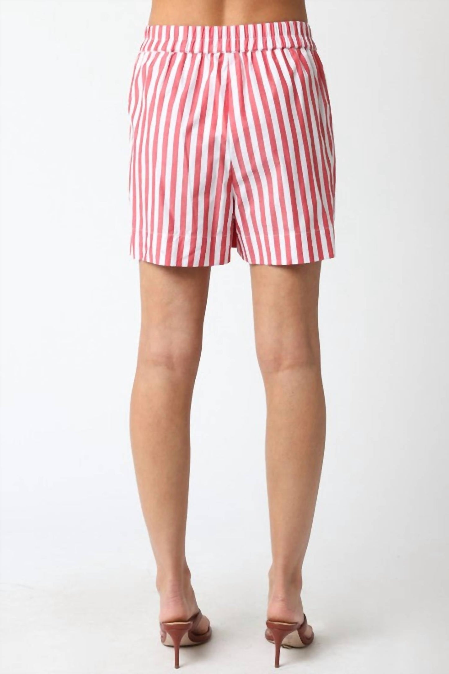 Americana - Striped Red Short Set