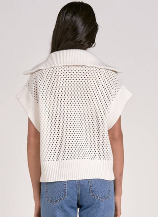 Elan - Half Zip Collared Sweater