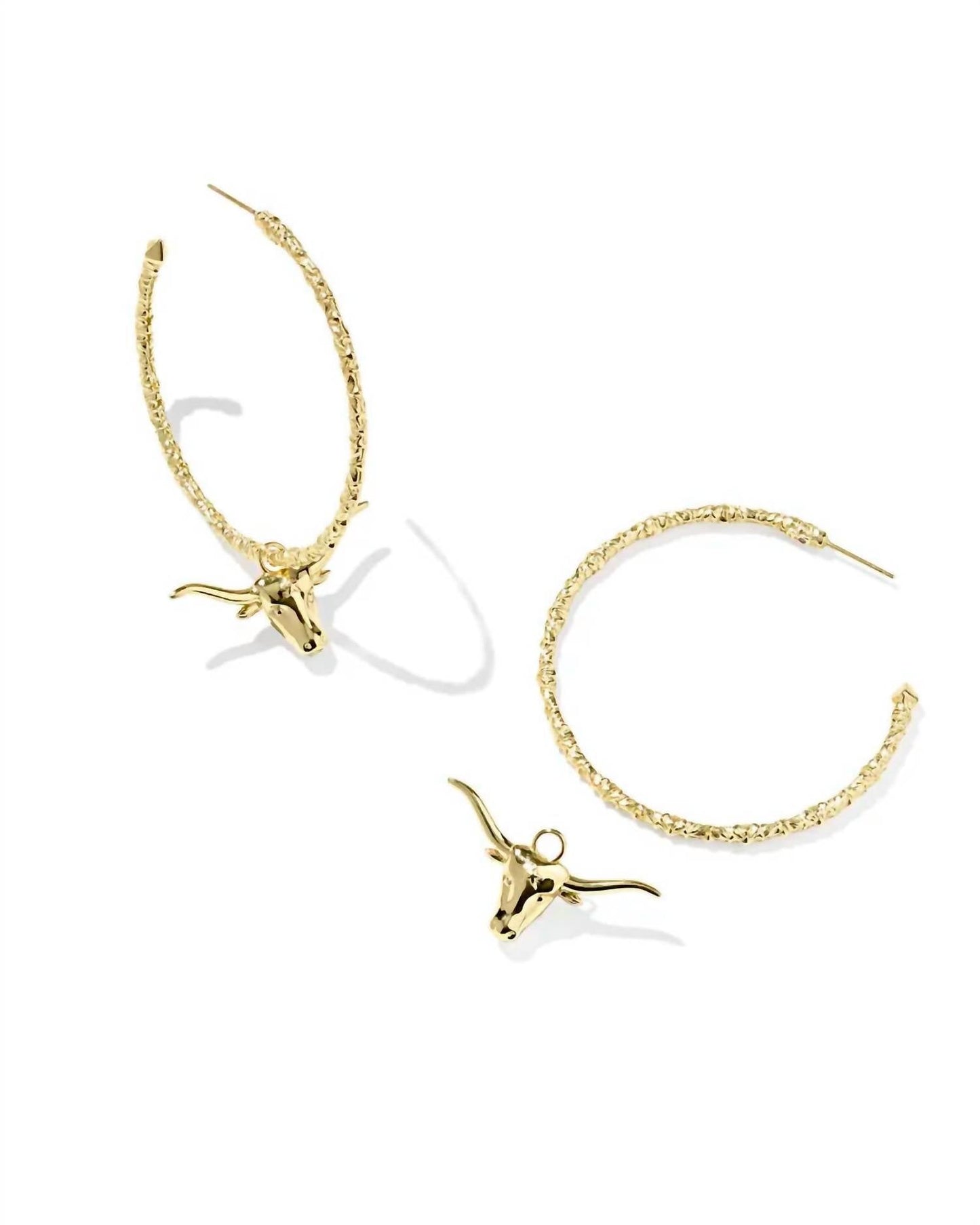 Kendra Scott - Women's Longhorn Hoop Earring