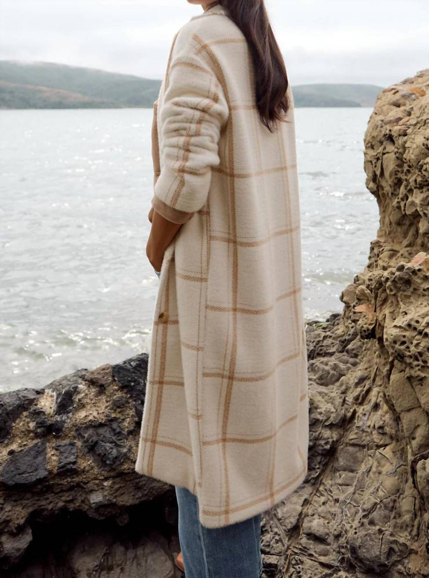 Z Supply - Mason Windowpane Knit Coat