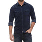 Flags & Anthem - Coalmont Long Sleeve Stretch Button-up Shirt