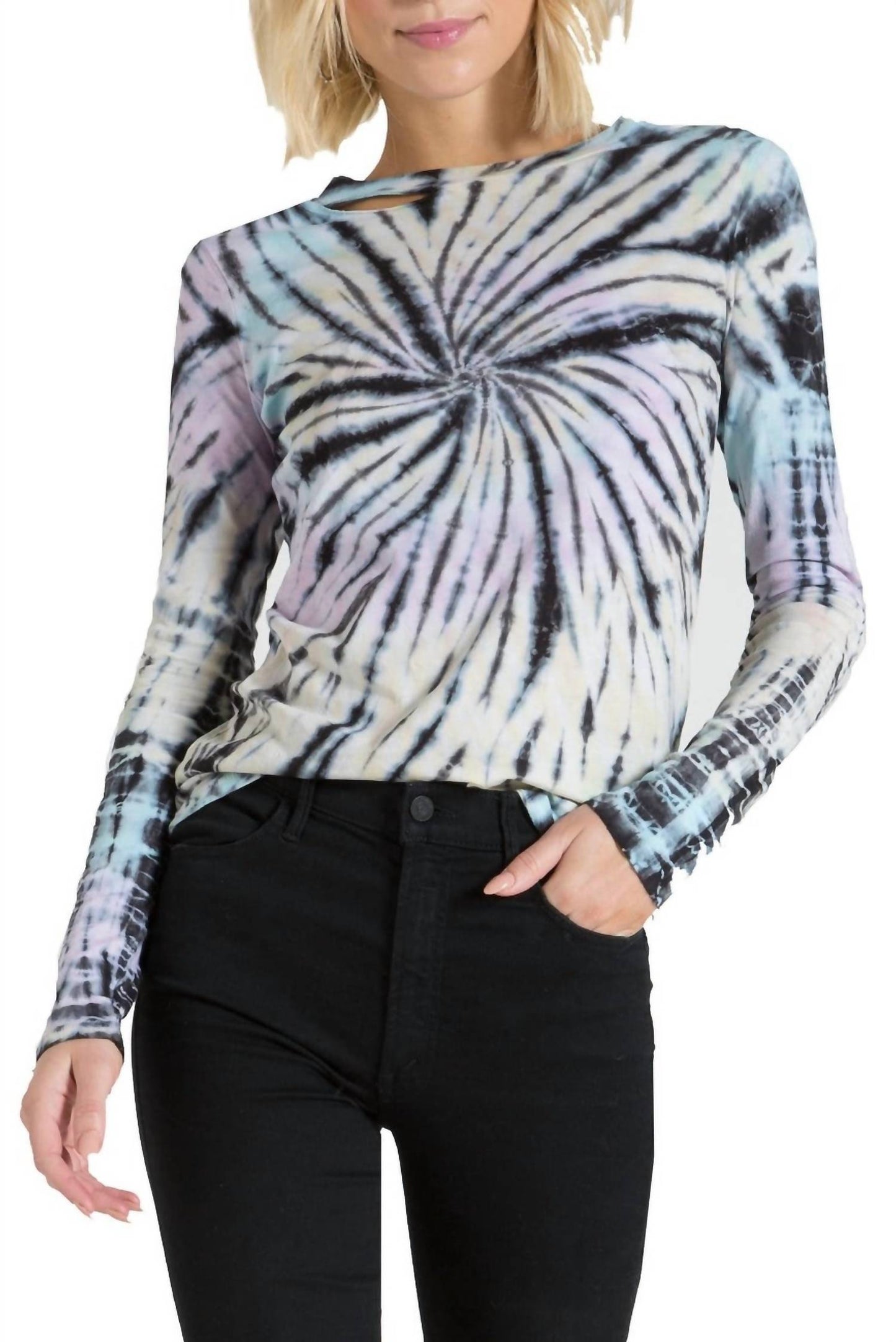 N:Philanthropy - Link Tie Dye Long Sleeve T-Shirt
