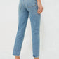 Agolde - Riley Long High Rise Straight Jeans