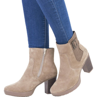 Rieker - Women's Eva 52 Suede Ankle Booties