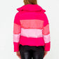 Buddylove - Addison Striped Puffer Jacket