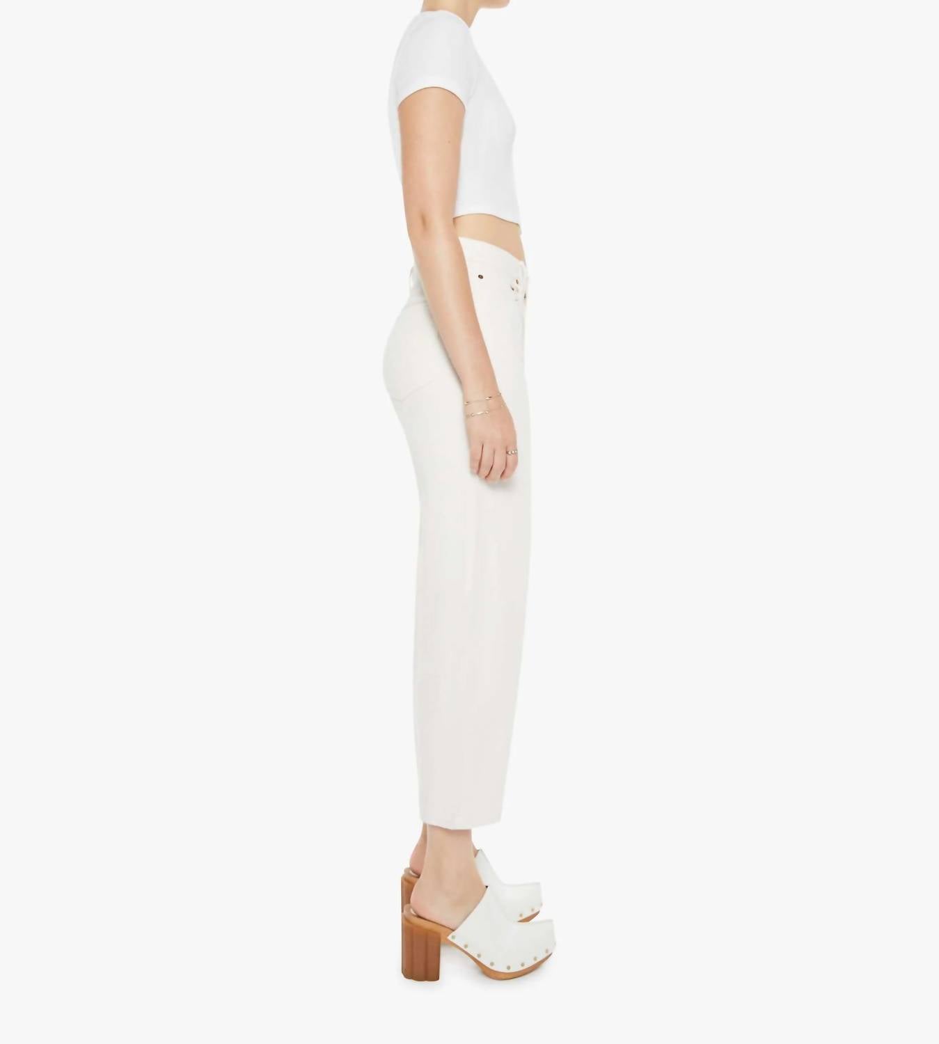 Mother - Peeler Ankle Cropped Jeans