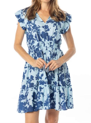 Bindu - Anais V-neck Mini Dress