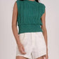 Elan - Antonia Sleeveless Crewneck Sweater