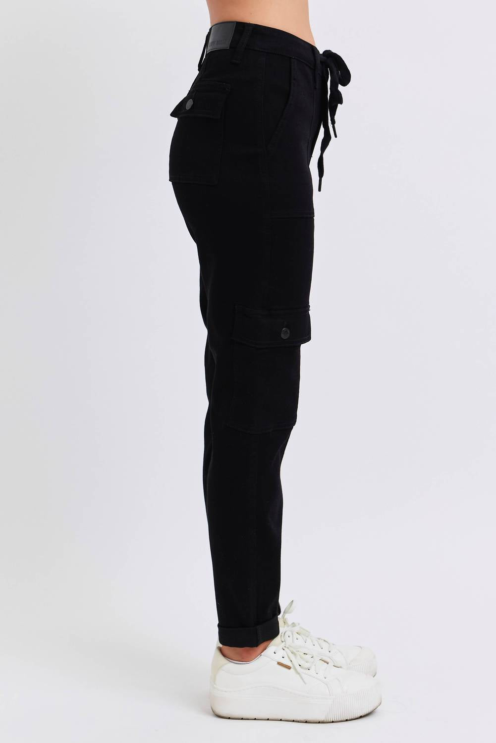 Judy Blue - High Waist Cargo Cuffed Jogger