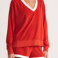 Z Supply - Marx V-neck Terry Sweatshirt