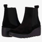 Fly London - Women's Verona Bagu Fly Wedge Suede Bootie