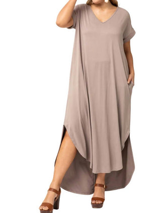 Entro - Everyday Pocket Maxi Dress - Plus
