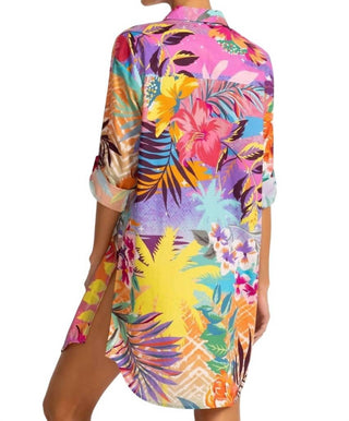 Johnny Was - Button Down Shirt Dress