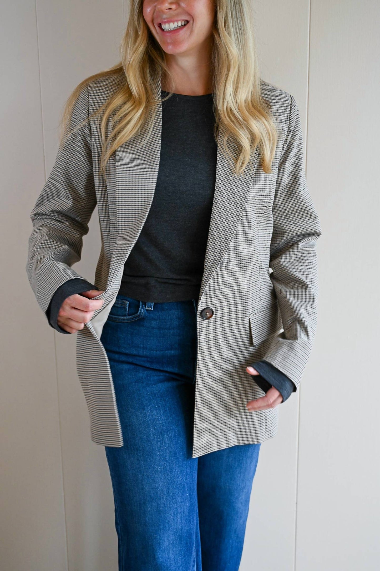 Z Supply - Women's Monarch Lane Houndstooth Blazer