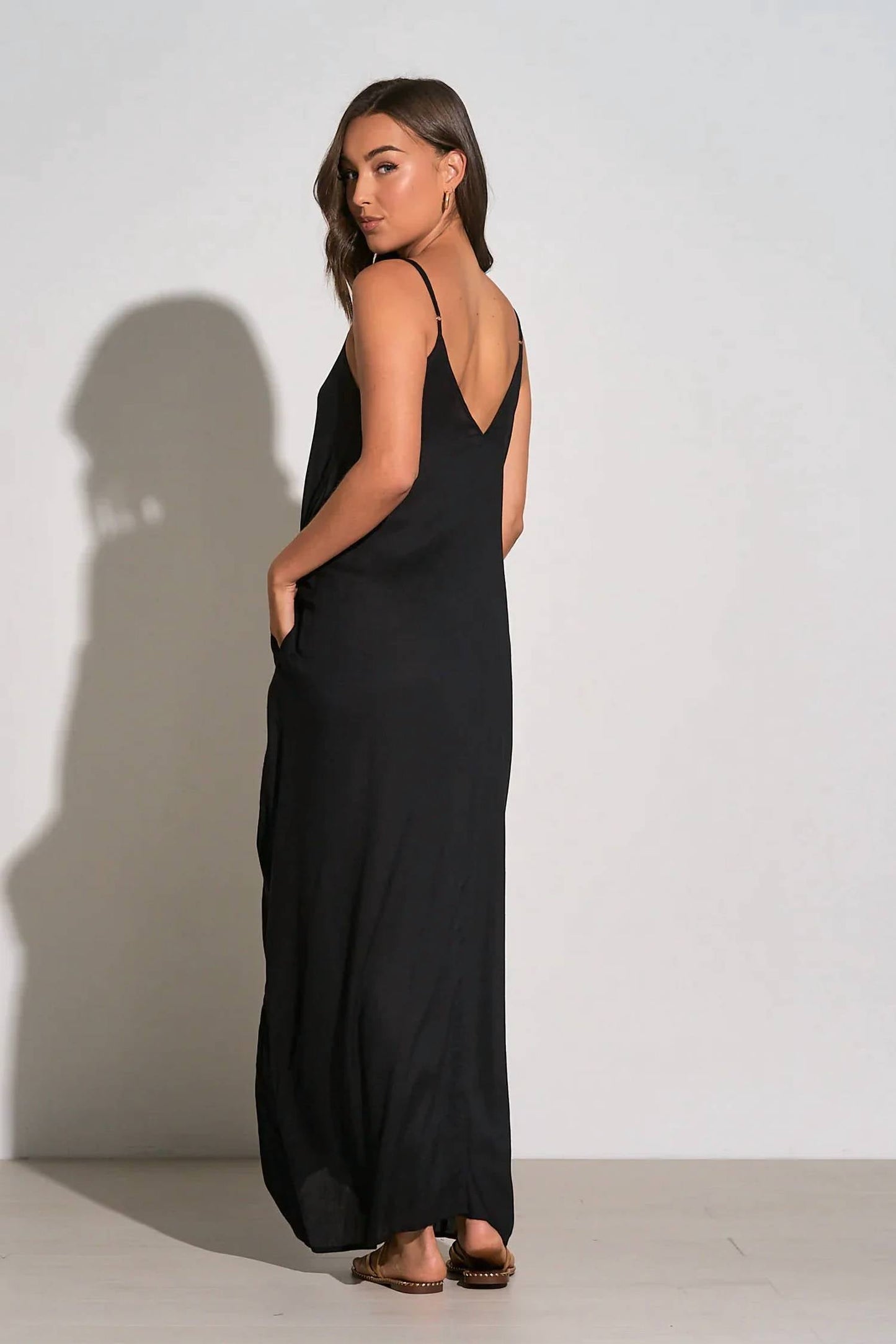 Elan - SPAGHETTI STRAP MAXI DRESS