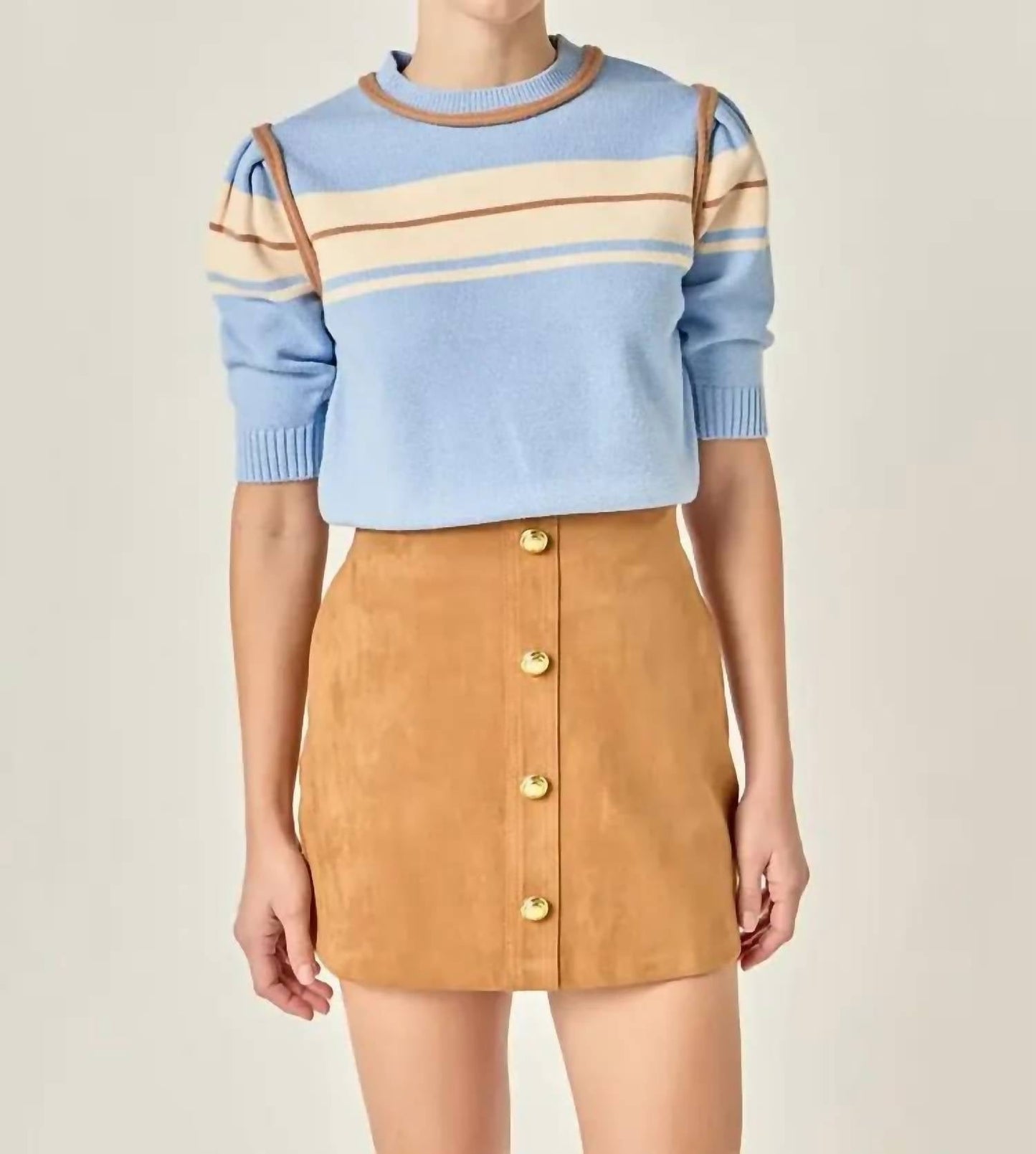 2.7 August Apparel - Jessica Sweater Top