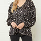 Entro - Leopard & Babydoll Blouse