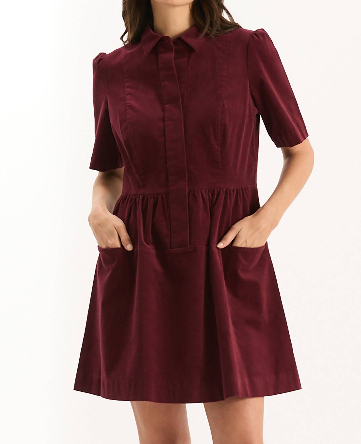 Tyler Boe - Mitzi Pinwale Cord Dress