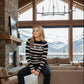 Autumn Cashmere - Ski Striped Jacquard-knit Cashmere Sweater