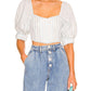 For Love & Lemons - LESLIE CROP TOP