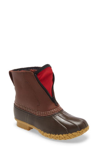 LL Bean Fleece Lined Waterproof Boot - Size 10