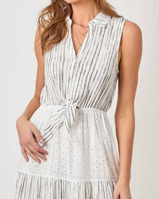 Mystree - Cool Tie Front Long Dress