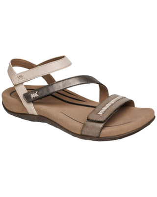Aetrex - Women's Gabby Adjustable Quarter Strap Sandals