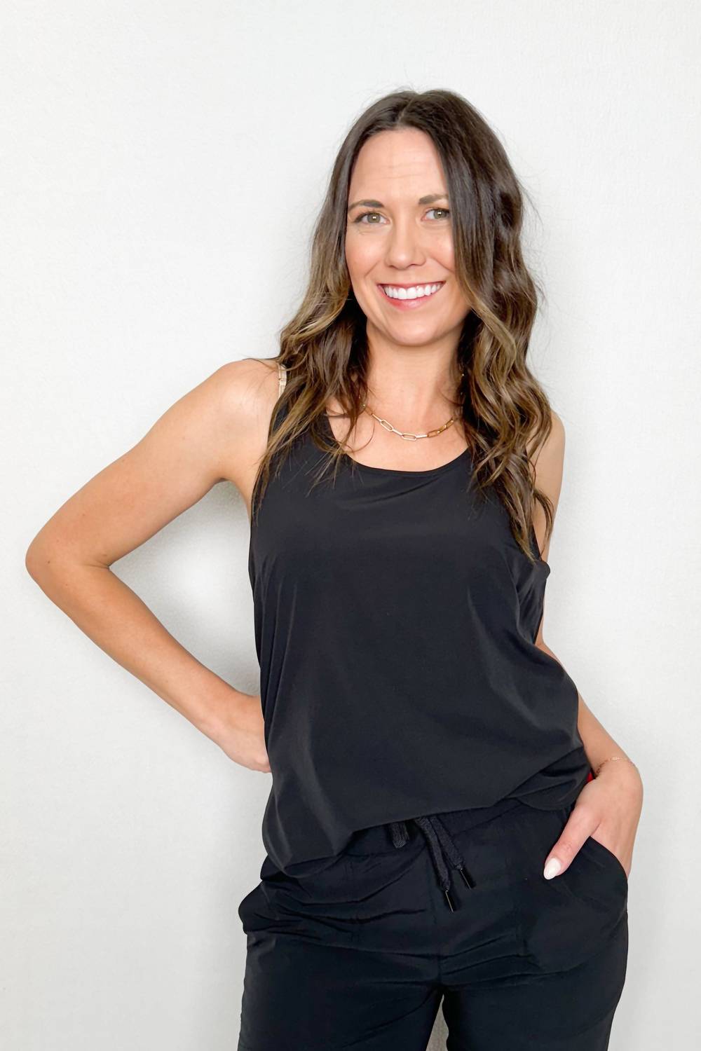 Spanx - Casual Fridays Curved Hem Tank