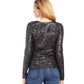 Karen Kane - Sequin Shirred Top