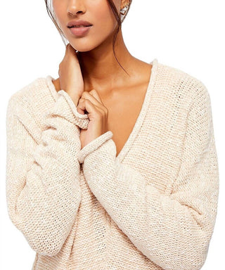 Free People - Chamoix Bright Lights V-Neck Sweater