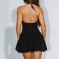 Bailey Rose - Halter Neck Puff Mini Dress