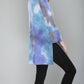 Crepas - Ruffle Sleeve Tie Dye Tunic