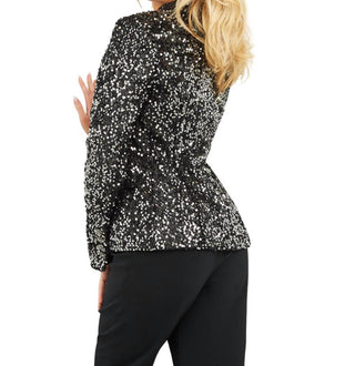 Jovani - Double Breasted Blazer