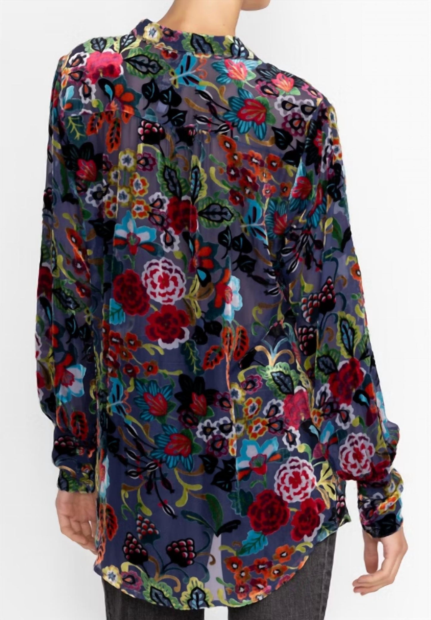 Johnny Was - Minto Burnout Yrene Blouse