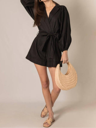 Before You Collection - Linen Romper