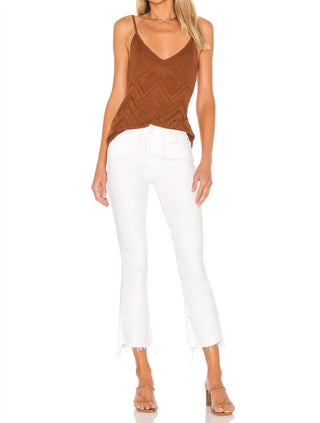 Mother - The Insider Crop Step Fray Jeans