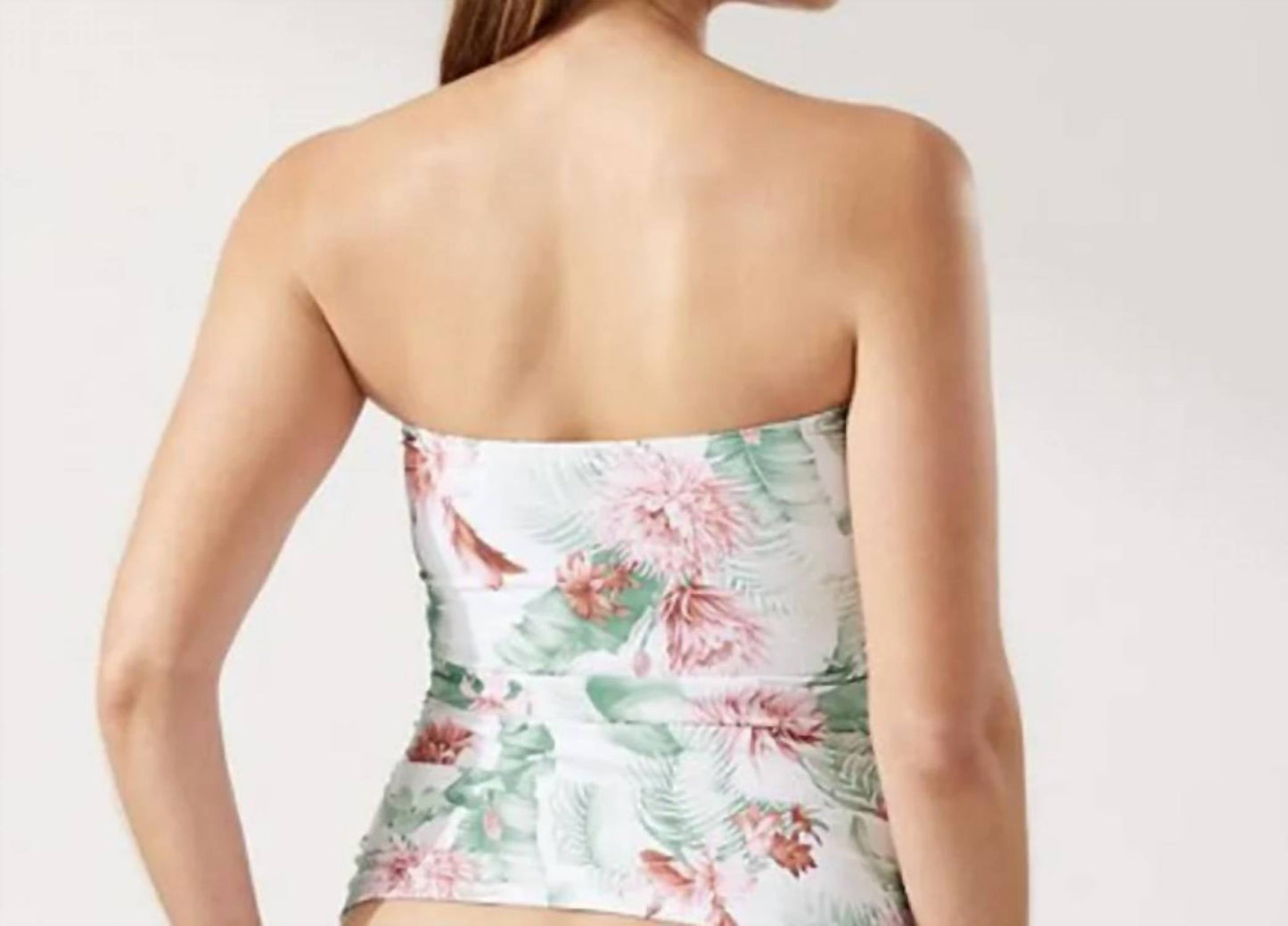 Tommy Bahama - Breezy Botanical Strapless Tankini Set