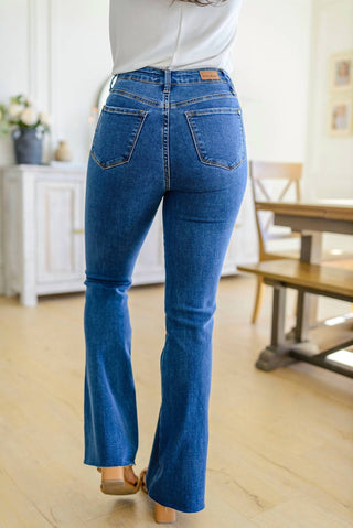 Judy Blue - High Rise Tummy Control Flared Jeans