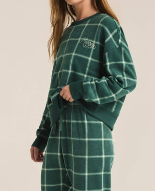 Z Supply - Plaid Ls Top