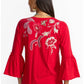 Johnny Was - Freyde Ruffle Sleeve Top