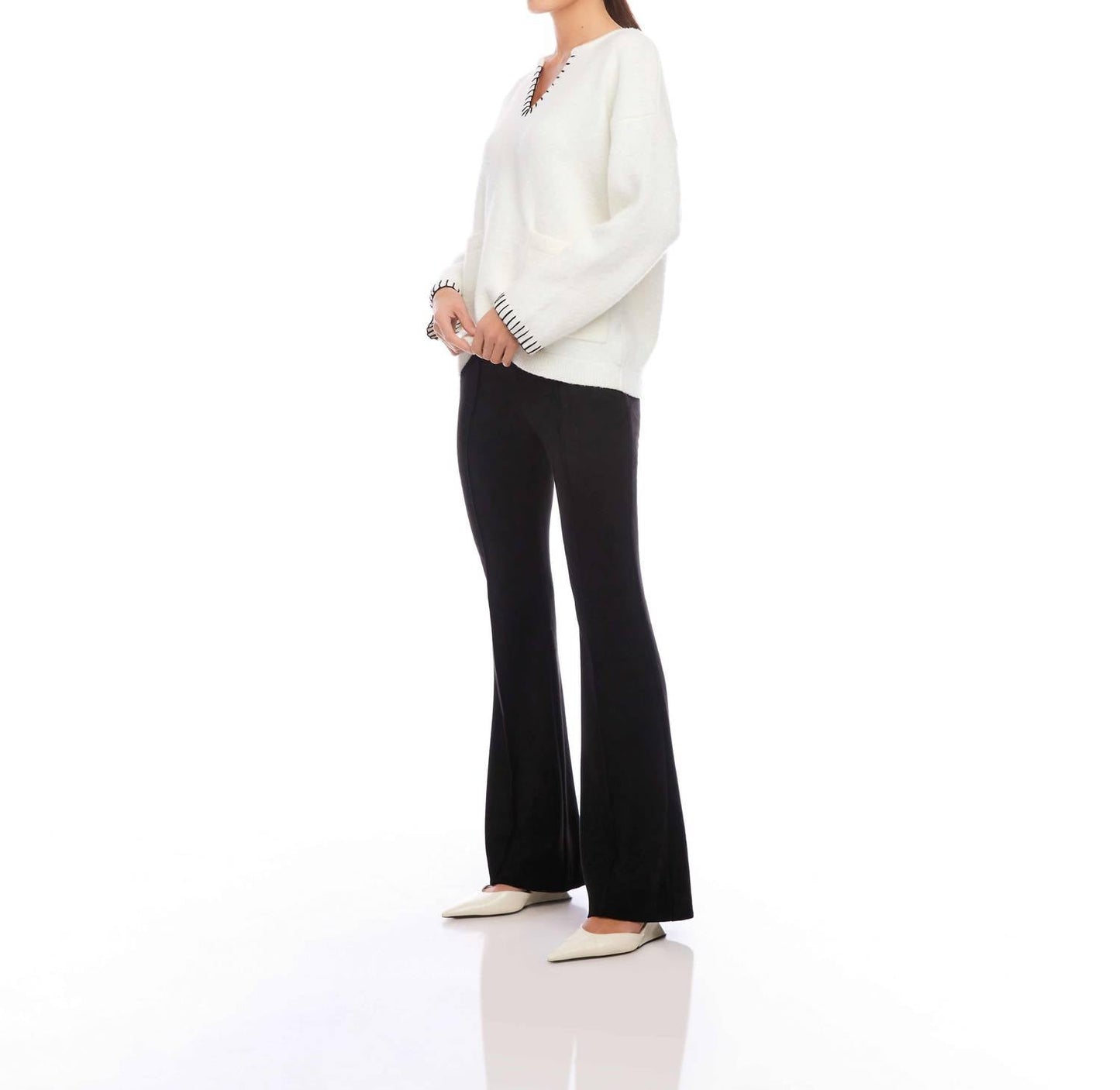 Fifteen Twenty - Mel Edge Stitch Sweater