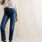 Free People - Leila High-rise Leggy Slim Jeans