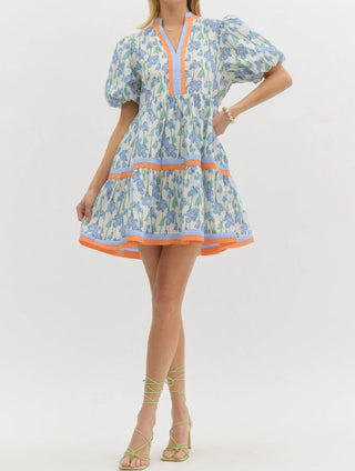 Entro - Garden Party Mini Dress