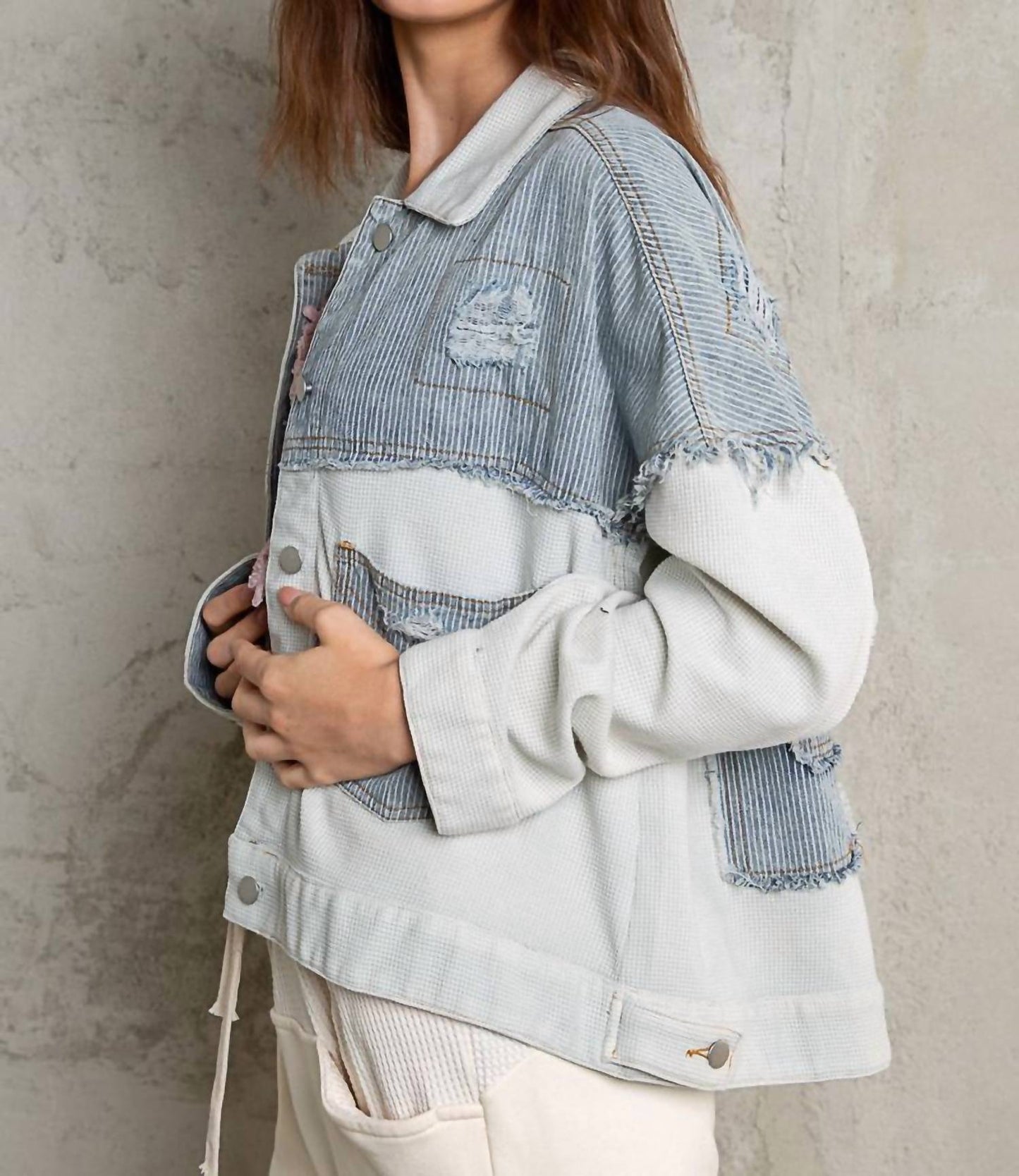 Pol - Stripe Mixed Shirt