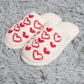 Wona Trading - Women's Candy Heart Embroidered Slippers
