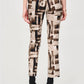Joseph Ribkoff - Abstract Print Pull On Slim Pant