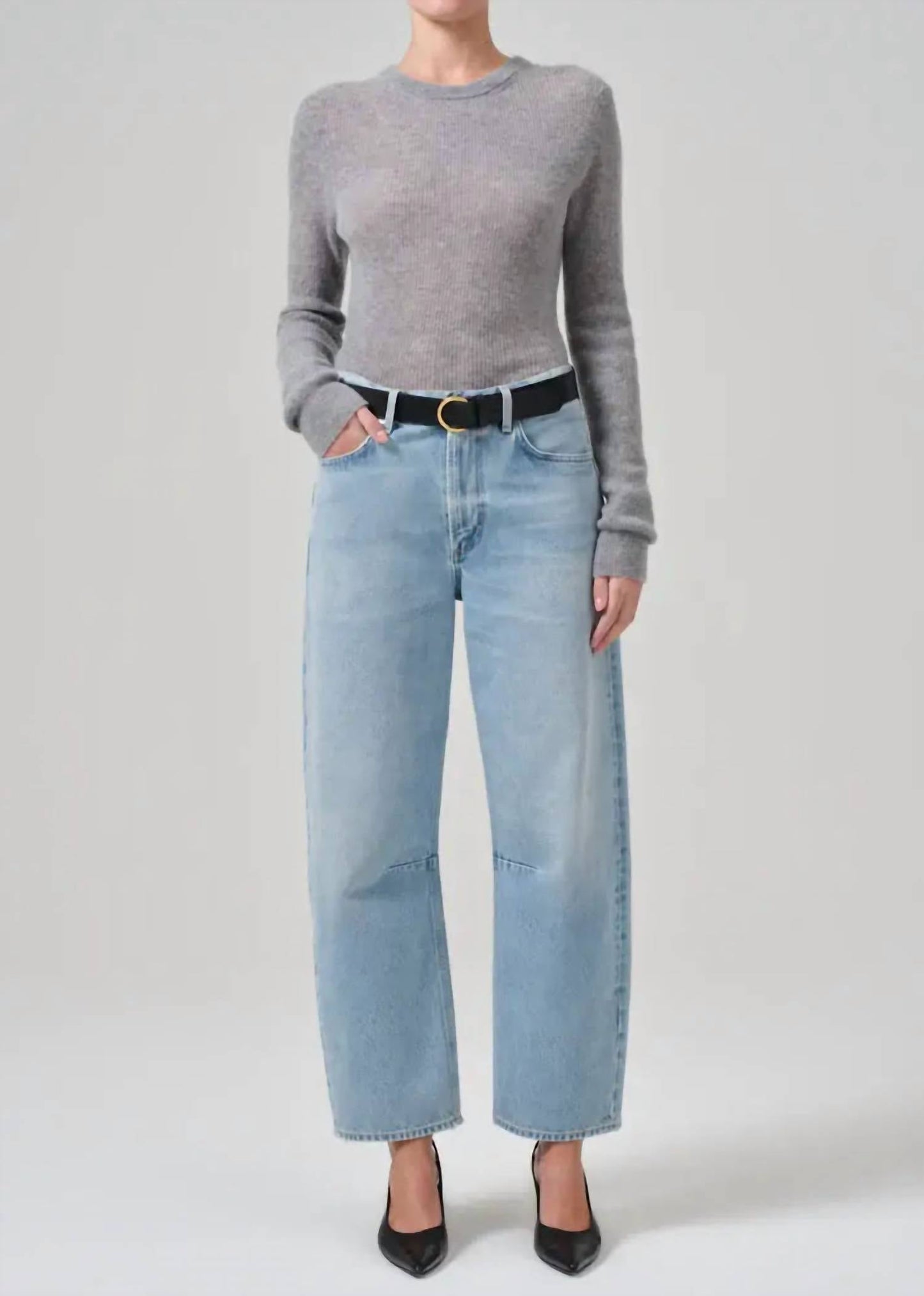 Citizens Of Humanity - Miro Barrel Fit Wide Leg Jean
