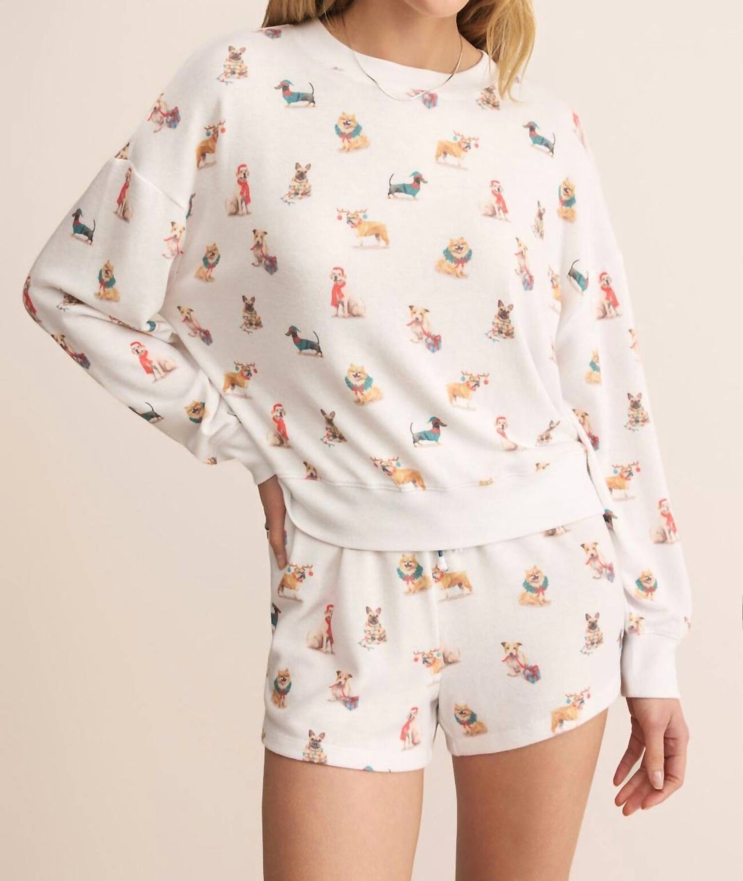 Z Supply - Cozy Up Pup Long Sleeve Top