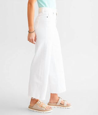 Hidden - Nori Clean Cropped Wide Leg Jeans